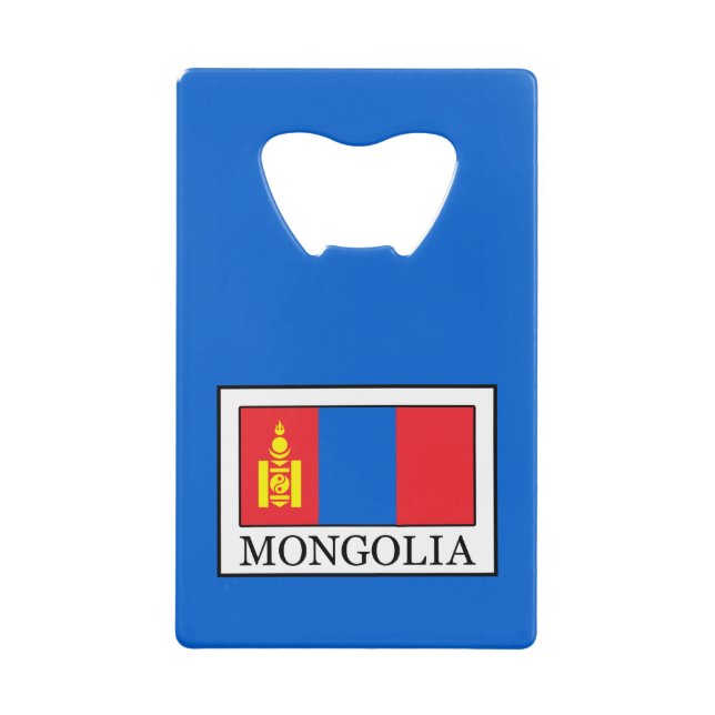 Mongolei Geldbeutel Flaschenöffner (Vorderseite)