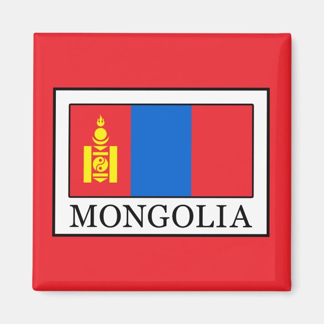 Mongolei Magnet (Vorne)