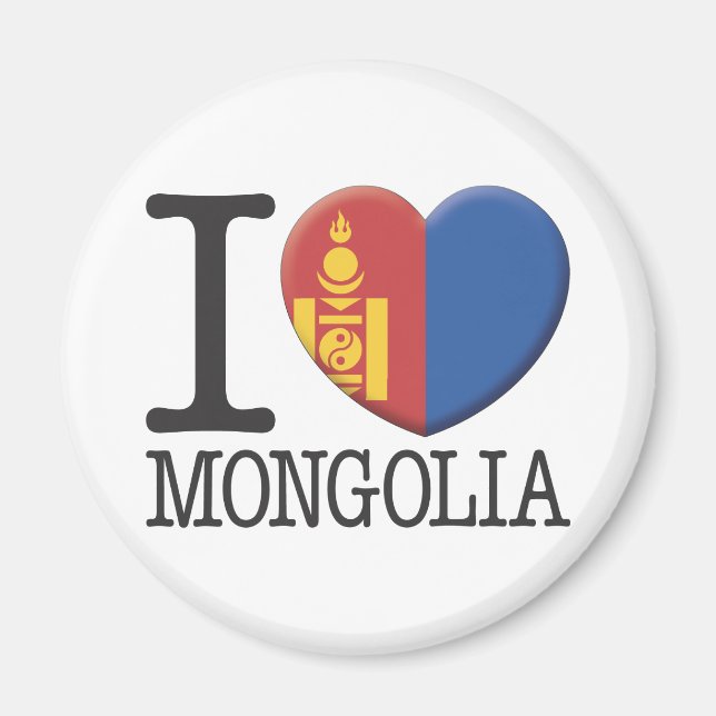 Mongolei Magnet (Vorne)