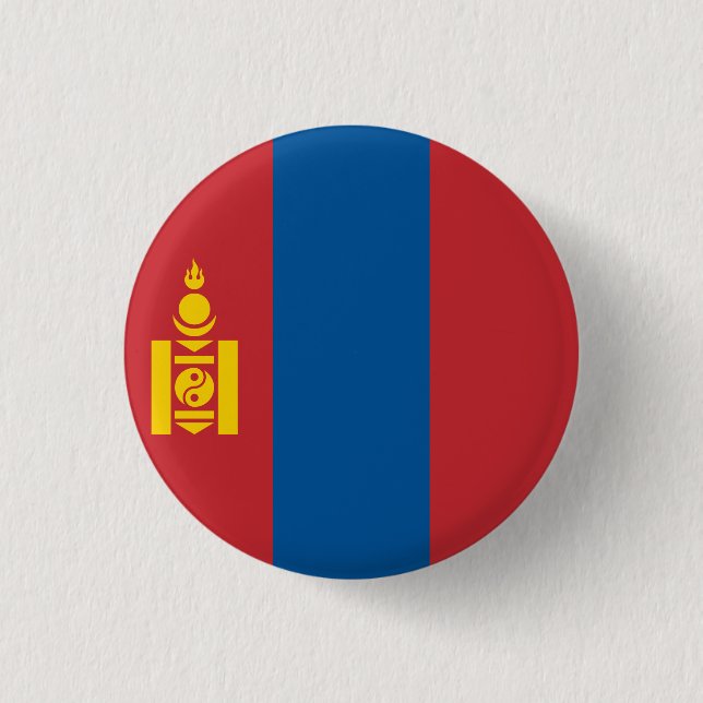 Mongolei (Mongolei) Button (Vorderseite)