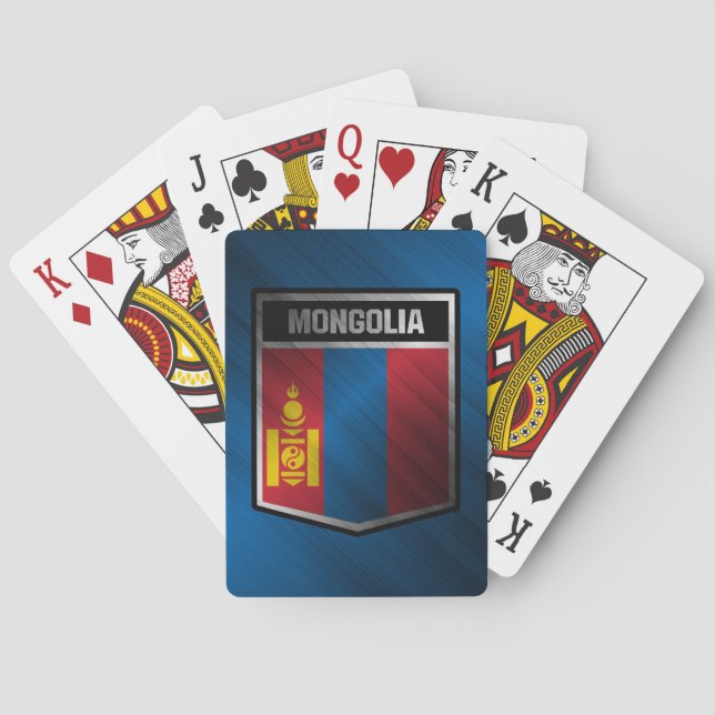 Mongolei Spielkarten (Rückseite)
