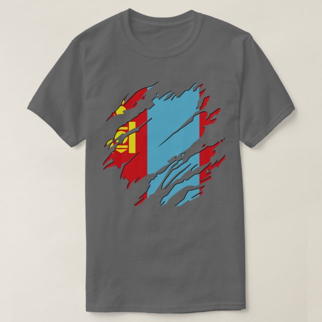 Mongolei T-Shirt (Design vorne)
