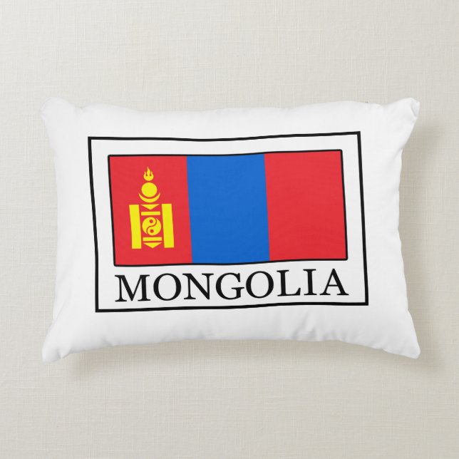 Mongolei Zierkissen (Vorderseite)