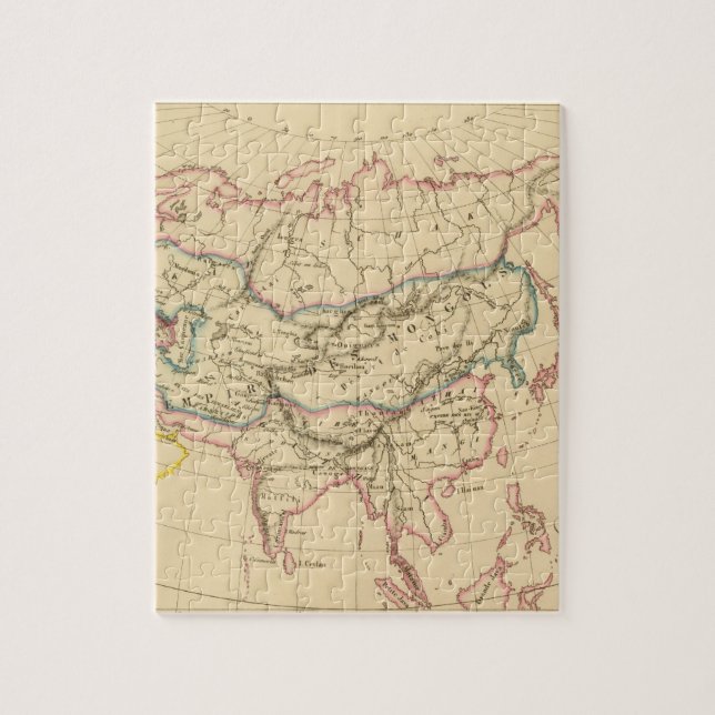 Mongolenreich Puzzle (Vertikal)