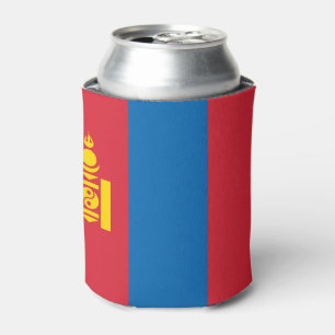 Mongolia flag dosenkühler