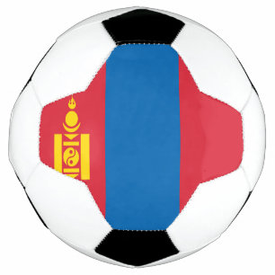Mongolia flag fußball