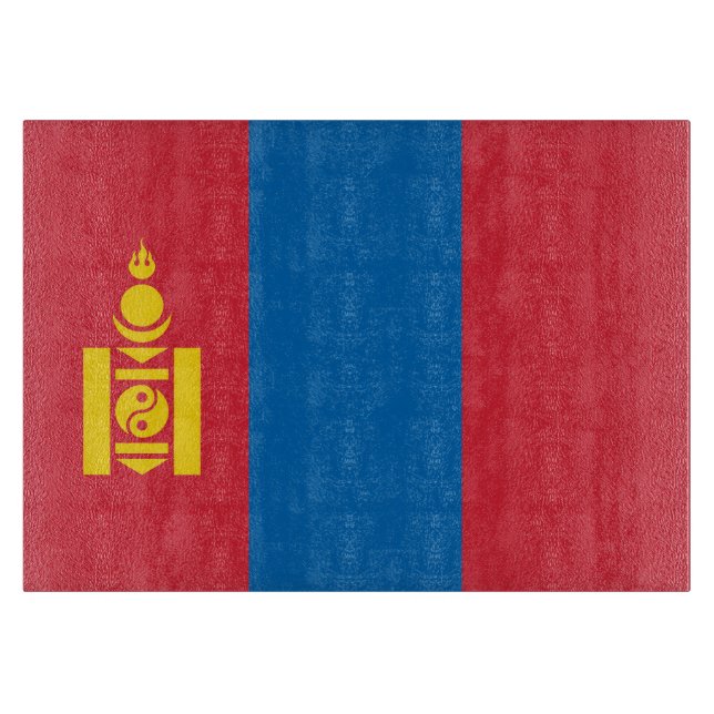 Mongolia flag schneidebrett (Vorderseite)