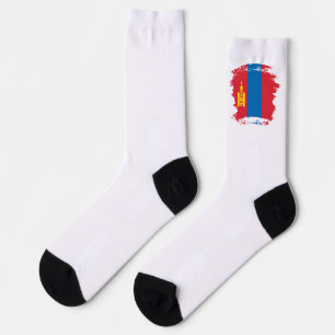 Mongolia flag socken