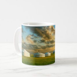 Mongolische Jurten Reise Kaffeetasse