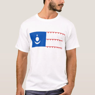 Mongolische Reich-Flagge T-Shirt