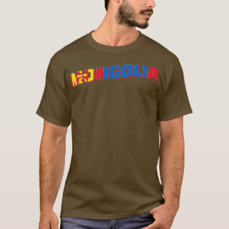 Mongolische Retro-Erinnerung im Vintagen Stil 2 T-Shirt