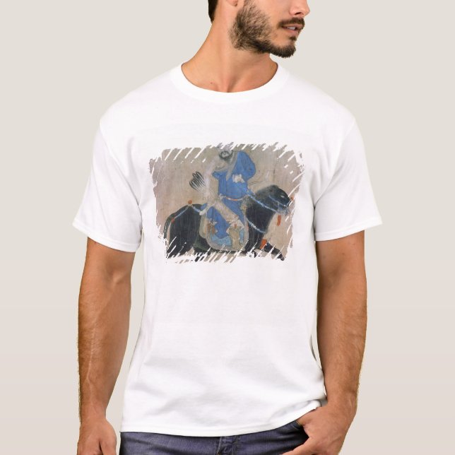 Mongolischer Bogenschütze zu Pferd T-Shirt (Vorderseite)