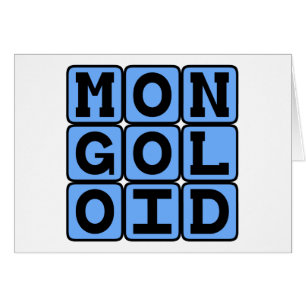mongoloide, offensive Bezeichnung