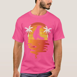 Mongoose s Retro-Sonnenuntergang 70er Jahre Vintag T-Shirt