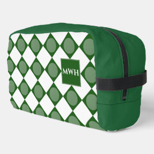 Mongram Golf Ball Muster Dopp Kit Bag Waschbeutel