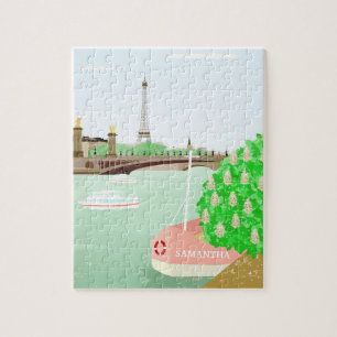 Mongram Paris Eifel Tower Puzzle mit Geschenkboxen