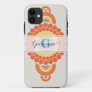 Mongram Radiant Aegean Summer Ornamental Mandala Case-Mate iPhone Hülle