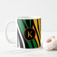 Mongram Red Green Yellow Black History Montag