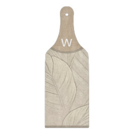 Mongram Tropical Glass Cutting Board Paddel Schneidebrett