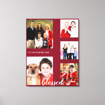 Mongramm für die bezaubernde Weihnachtsfamilie