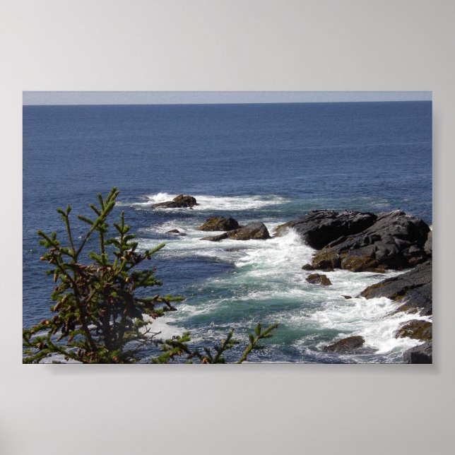 Monhegan Cliff Poster (Vorne)