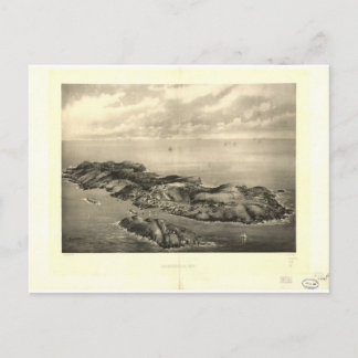 Monhegan Maine 1896 Postkarte