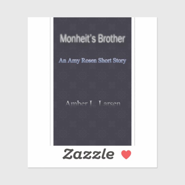 Monheit's Brother Book Cover Sticker (Blatt)