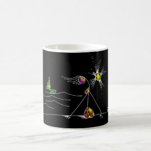 MONICA UND SONNENUNTERGANG KAFFEETASSE