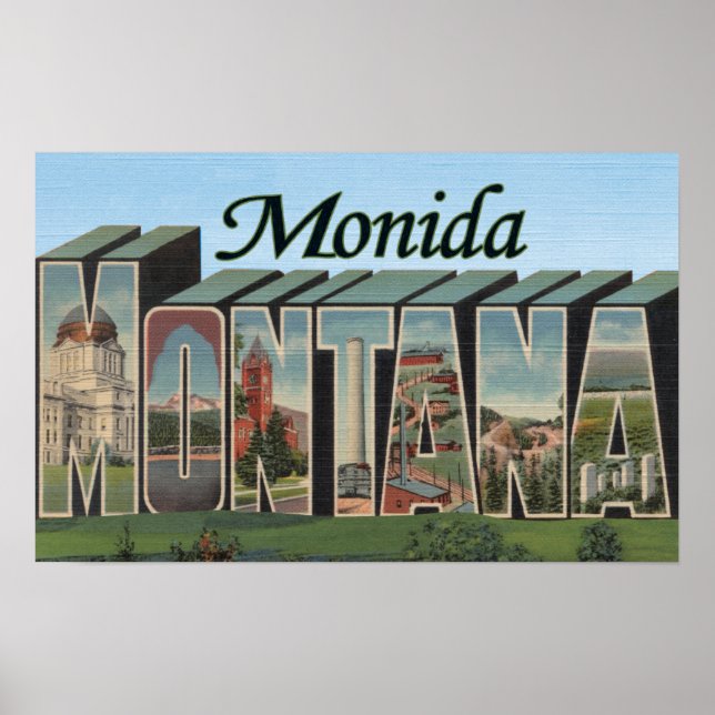 Monida, Montana Poster (Vorne)