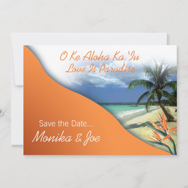 Monika's Custom Save the Date (New York) (Vorderseite)