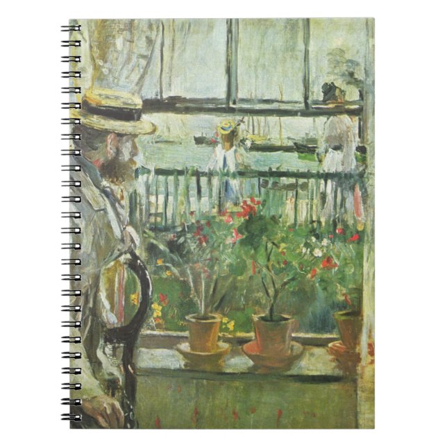 Monisots "Eugene Manet"-Notizbuch Notizblock (Vorderseite)