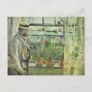 Monisots"Eugene Manet"-Postkarte Postkarte