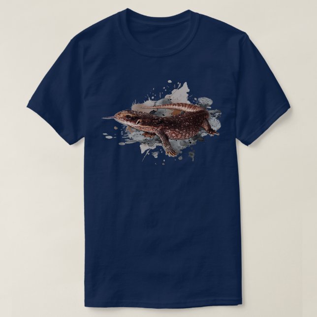 Monitor Lizard Savannah Reptile Pet T-Shirt (Design vorne)