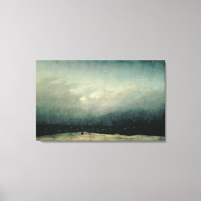 Monk auf See, 1809 Leinwanddruck (Vorderseite)