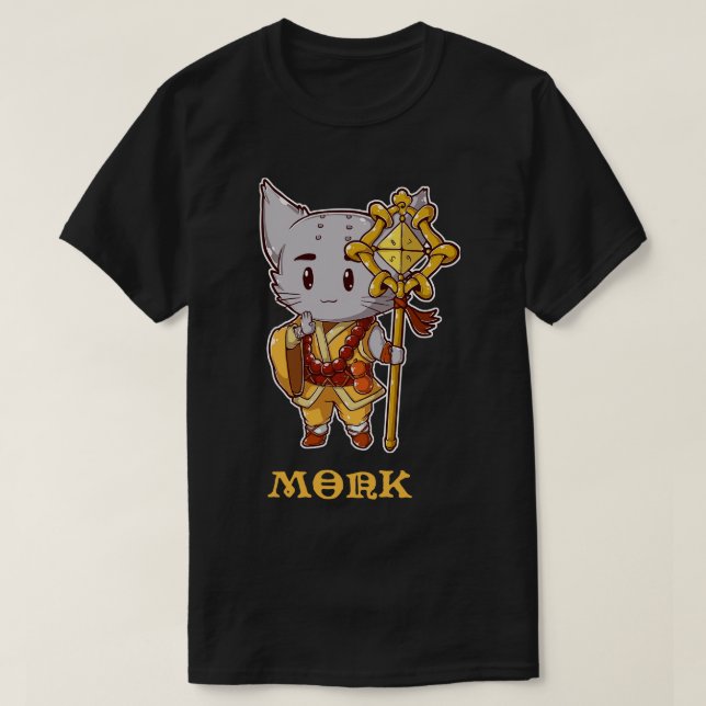Monk Cat T-Shirt (Design vorne)