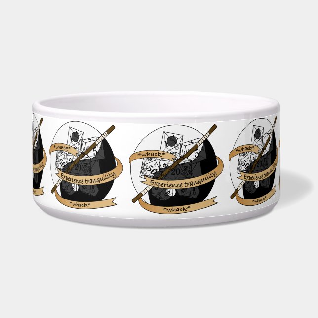 Monk Dice Design Napf (Vorderseite)
