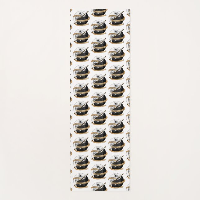 Monk Dice Design Yogamatte (Vorderseite)