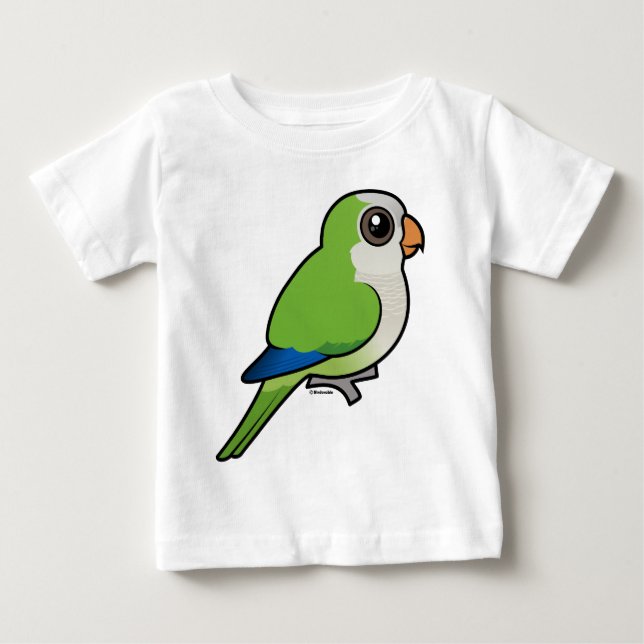 Monk Parakeet Baby T-shirt (Vorderseite)