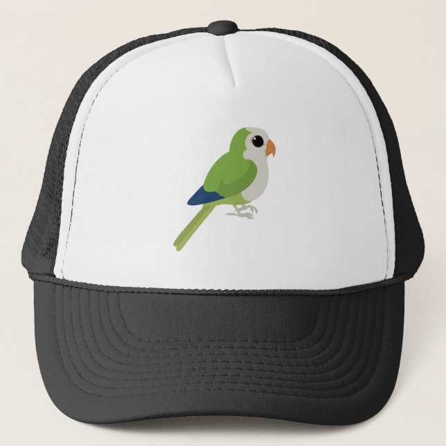 Monk Parakeet Truckerkappe (Vorderseite)