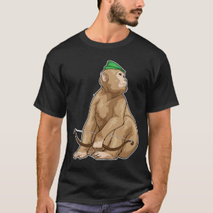 Monkey Archer Bow T-Shirt