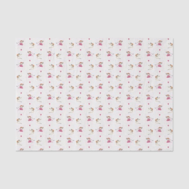 Monkey baloon party Tissue Papier (Vorderseite)