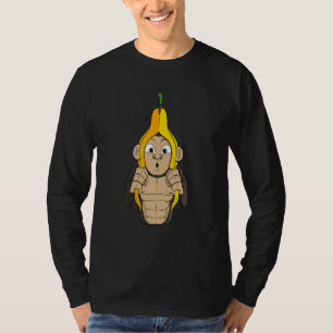 Monkey Banana Spaß T-Shirt