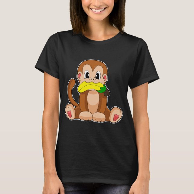 Monkey Banana T-Shirt (Vorderseite)