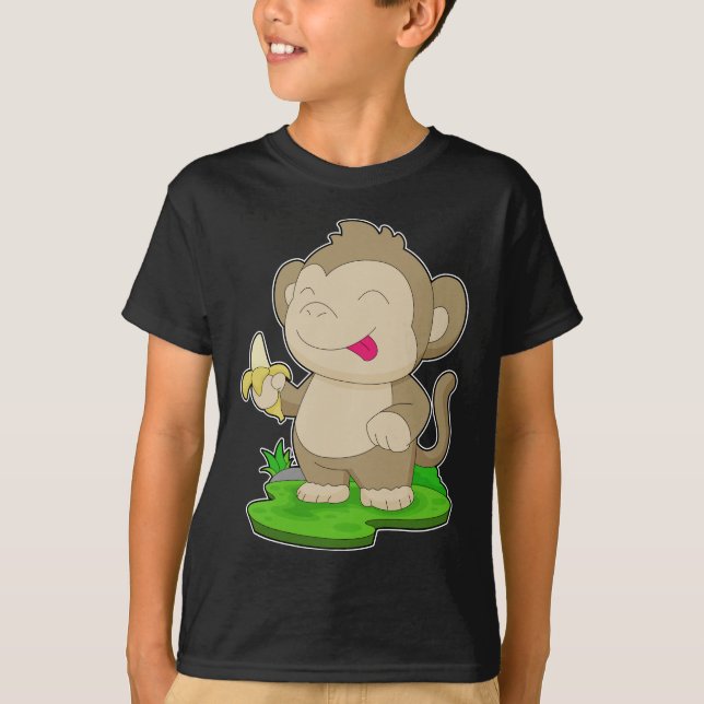 Monkey Banana T-Shirt (Vorderseite)