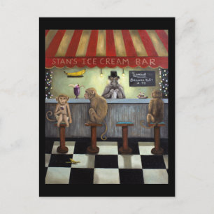 Monkey Bar Postkarte