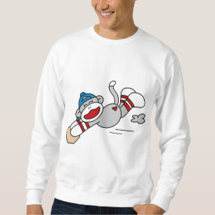 Monkey Baseball-Tauchen in niedrige T-Shirts und