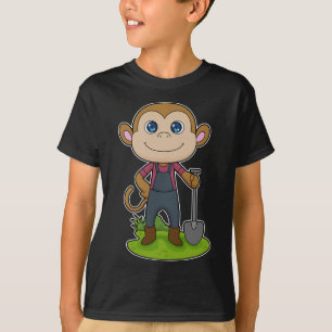 Monkey Bauer Shovel T-Shirt