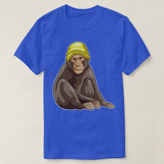 Monkey Beanie T-Shirt (Design vorne)
