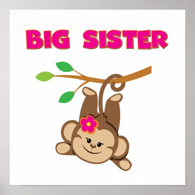 Monkey Big Sister Poster (Vorne)