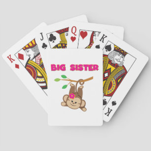 Monkey Big Sister Spielkarten